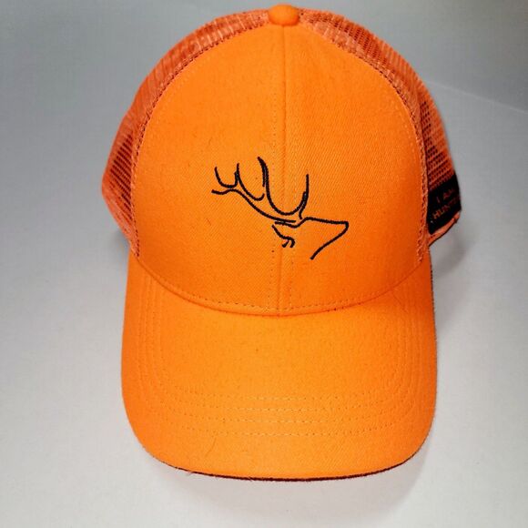 Edtrek High Performance Trucker Hat Cap Mesh Hunting High Visibility Orange - Picture 2 of 7